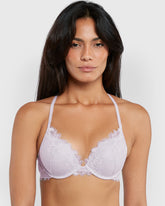 Isla & Evie Obvious Gel Padding Plunge Bra Pink / 34B